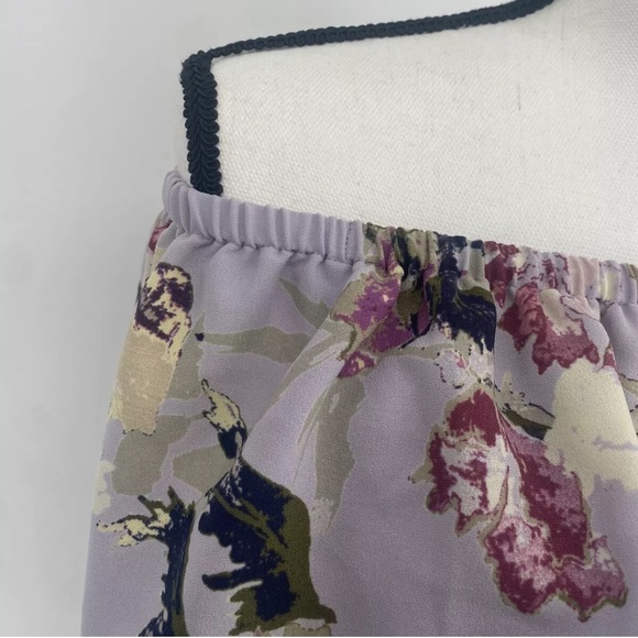 Wilfred Aritzia Promener Floral Off Shoulder Blouse Silk Trim Size Small - Picture 3 of 11